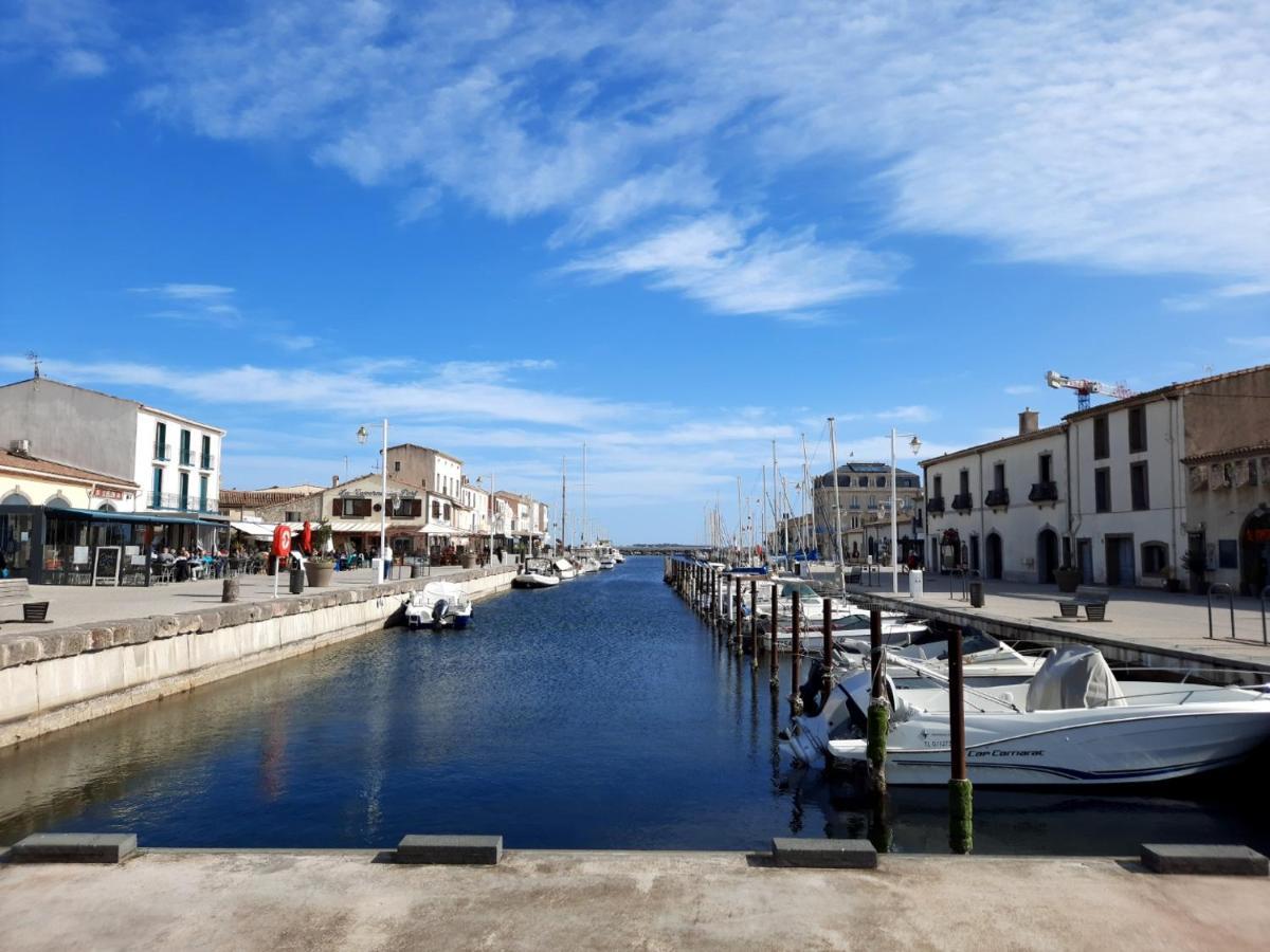Appartement De Charme Sur Le Port De Marseillan Kültér fotó